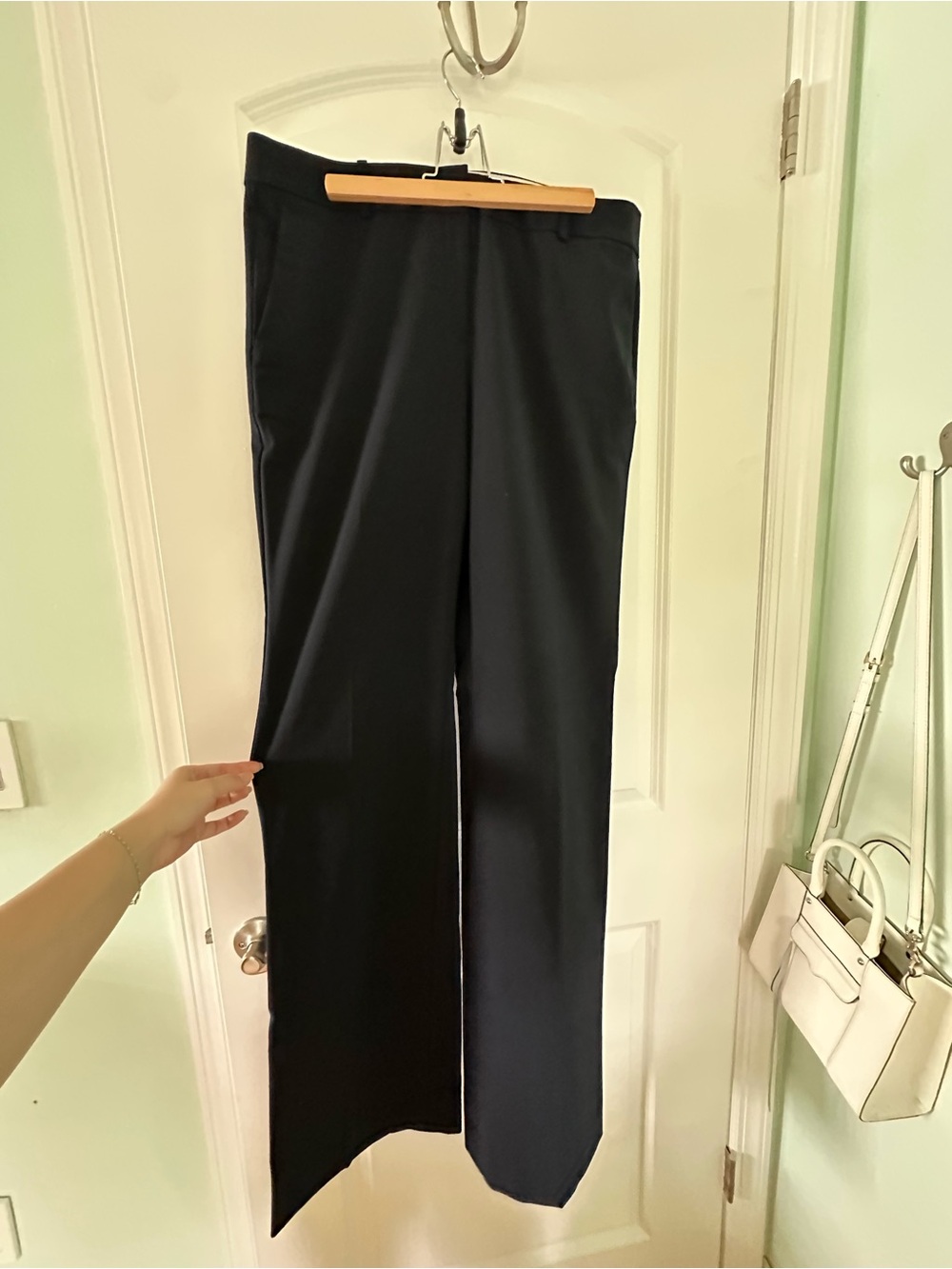 Ann Taylor Black Women's Dress Pants - Straight Leg